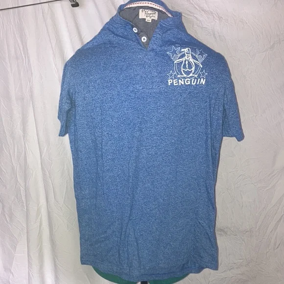 Penguin short sleeved Henley. Size 18 youth. Great condition. - Picture 2 of 5